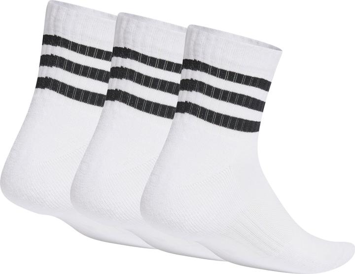 Produktbild adidas 3-Streifen Cushioned Sportswear Mid-Cut Socken (3 Paar) (34, 35, 36)