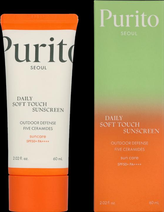 Produktbild Purito Daily Soft Touch (Sonnencreme Gesicht, SPF 50+, 60 ml, 60 g)