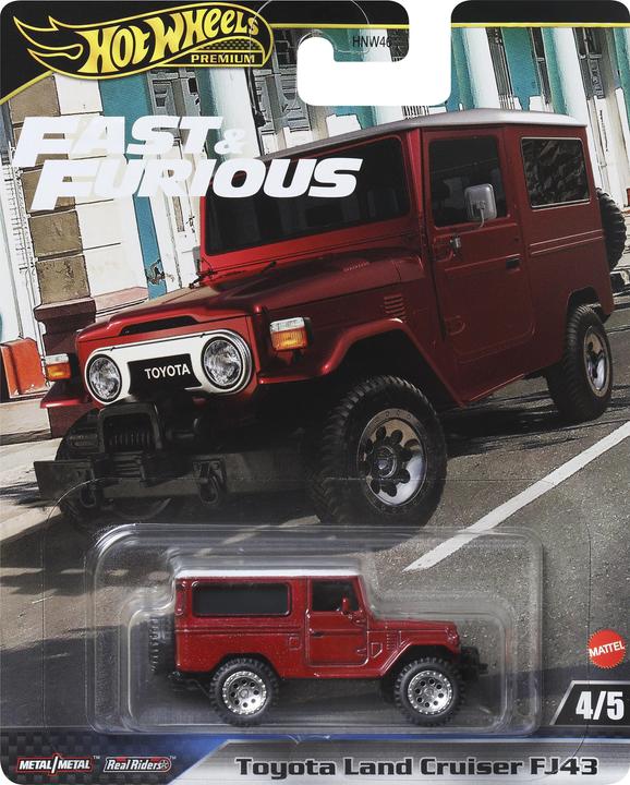Actual product image Hot Wheels Fast & Furious Toyota Land Cruiser FJ43