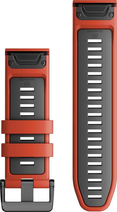 Immagine prodotto Garmin Acc, epixPRO (g2), 26 mm QuickFit FlmRed (26 mm, Silicone)
