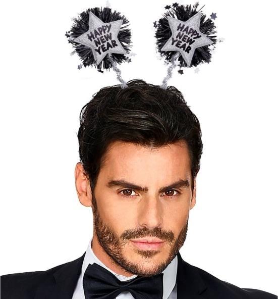 Immagine prodotto Magni Cerchietto Happy New Year argento