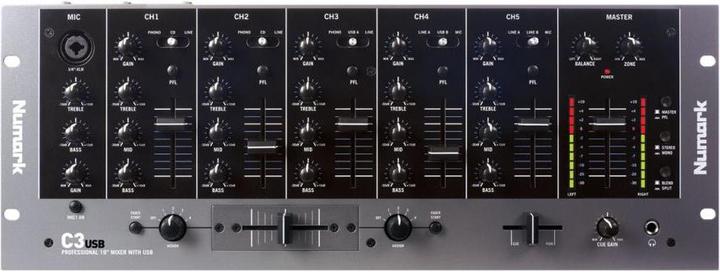 Actual product image Numark C3usb (Studio- and Livemixer)