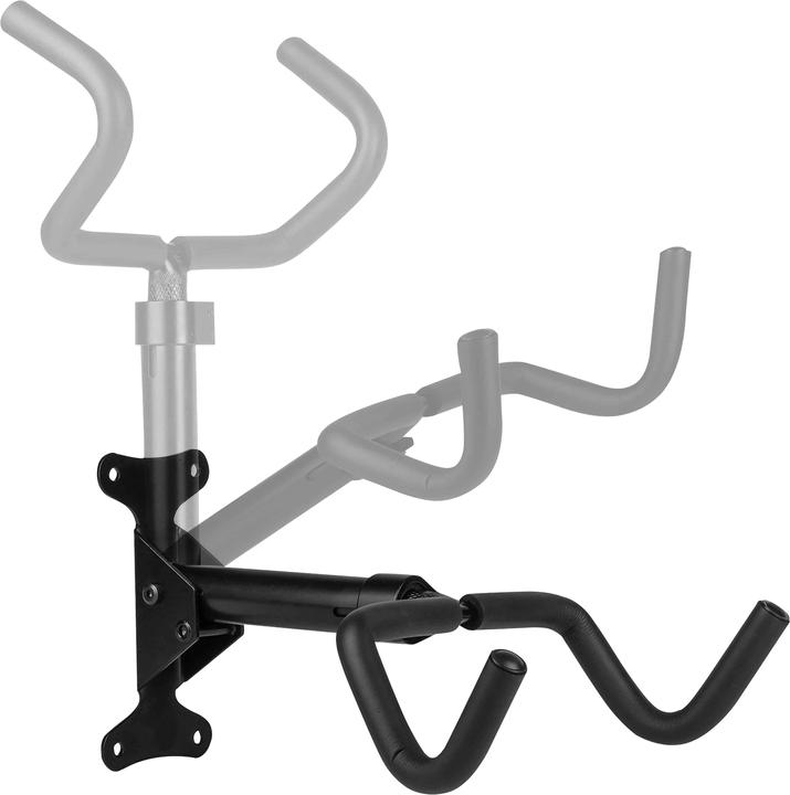 Immagine prodotto Eufab 16422 Portabiciclette da parete in acciaio nero