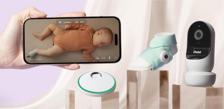Produktbild Owlet Dream Sock + Cam (Babyphone mit Kamera, 50 m)