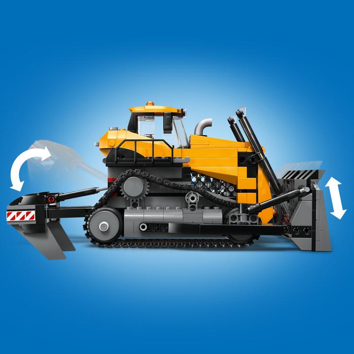 Actual product image LEGO Gelber Bulldozer mit Frontlader (60466, LEGO City)