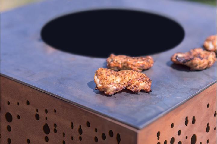 Actual product image Eldur Garden Fire Pro Cube (70 cm)