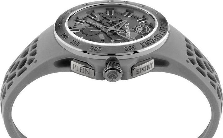 Actual product image Plein Sport PSABA0523 Thunderstorm Chronograph 43mm 5AT (Analogue wristwatch, 43 mm)