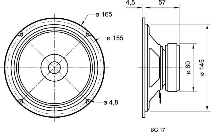 Image du produit Visaton Bg 17