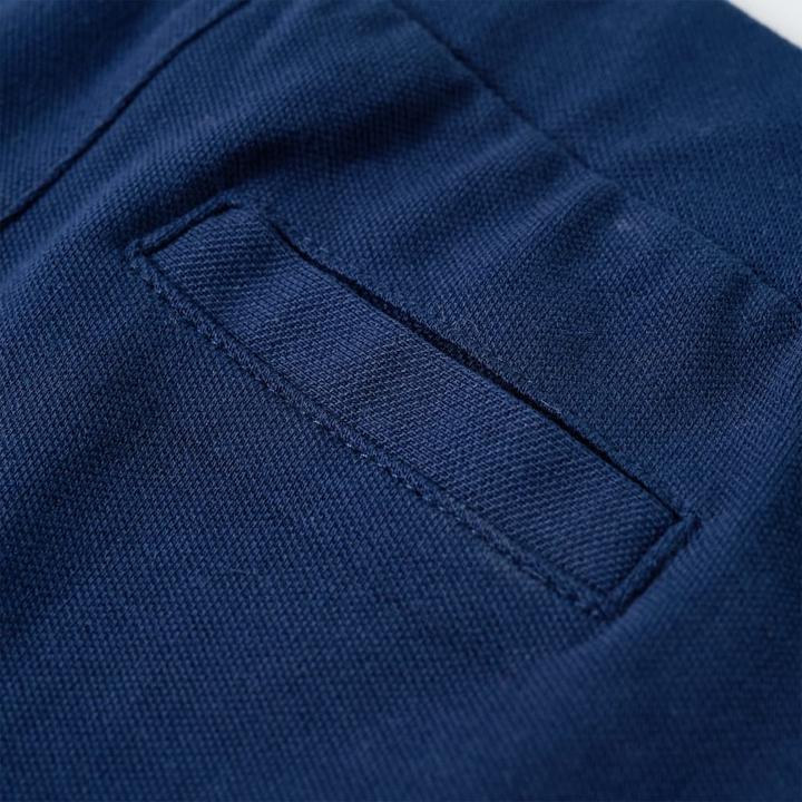 Produktbild VidaXL Kinderhose mit Kordelzug Marineblau 116,Material: 95 (116)