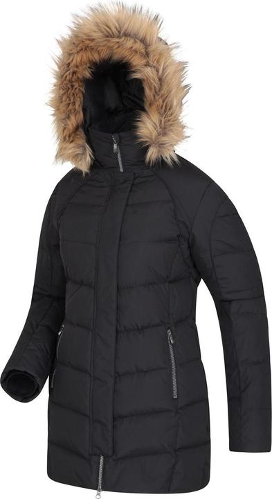 Actual product image Mountain Warehouse Womens/Ladies Isla II Long Down Jacket (32 D)