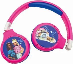 Actual product image Lexibook Barbie headphones for children, 2 in 1 Bluetooth and cable connection, foldable, volume limiter