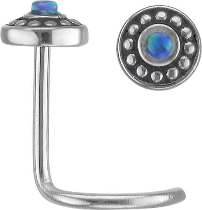 Produktbild Bijouteria Nasenpiercing (Edelstahl, Synthetischer Opal)