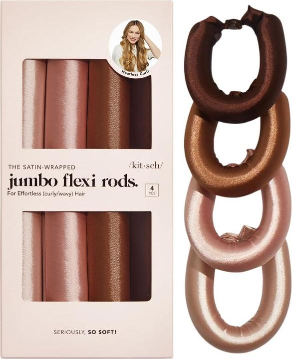 Kitsch Heatless Curling Curlers 4-piece