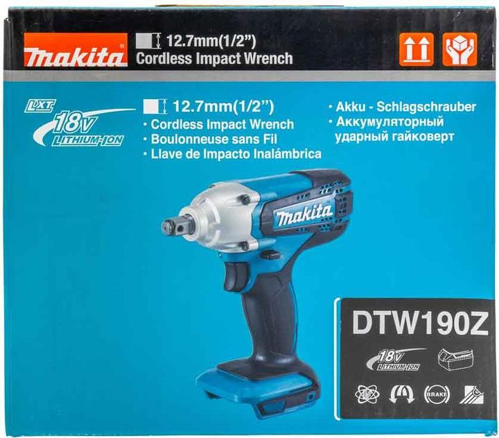 Actual product image Makita DTW190Z (Rechargeable battery operated)