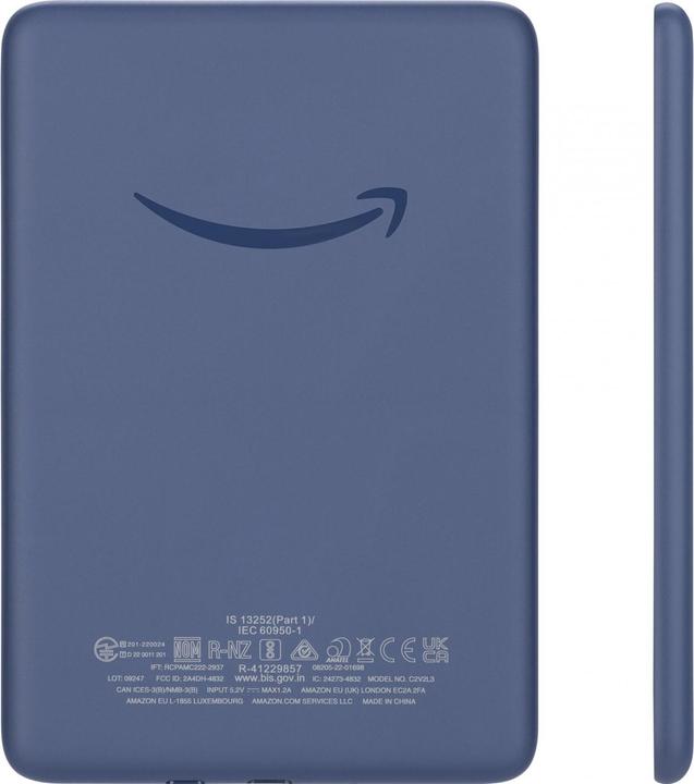 Image du produit Amazon Kindle Touch 2022 (6", 16 Go, Denim)