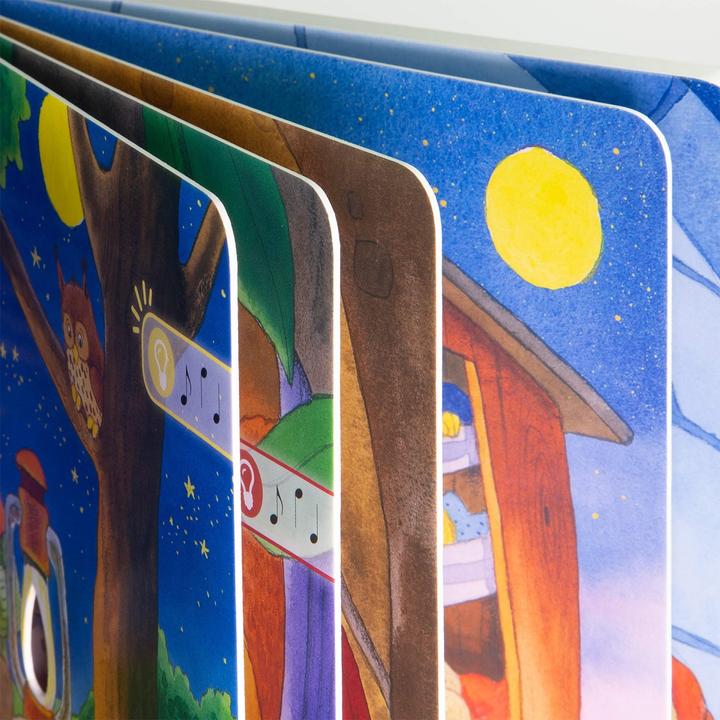 Produktbild Hör mal (Soundbuch): Mach mit - Pust aus: Gute Nacht, ihr kleinen Tiere (Deutsch, Kerstin M. Schuld, 2020)