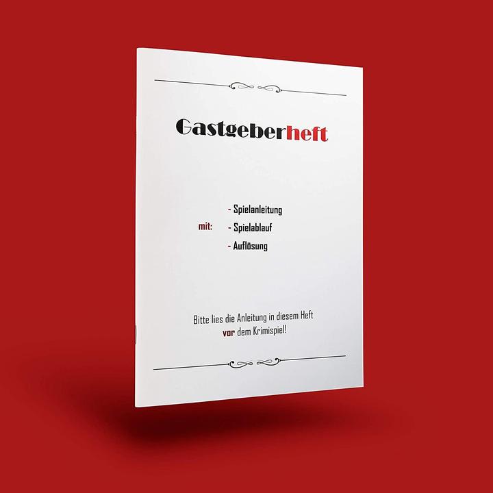 Produktbild Mord bei Tisch Backstage - Krimidinner (Deutsch)
