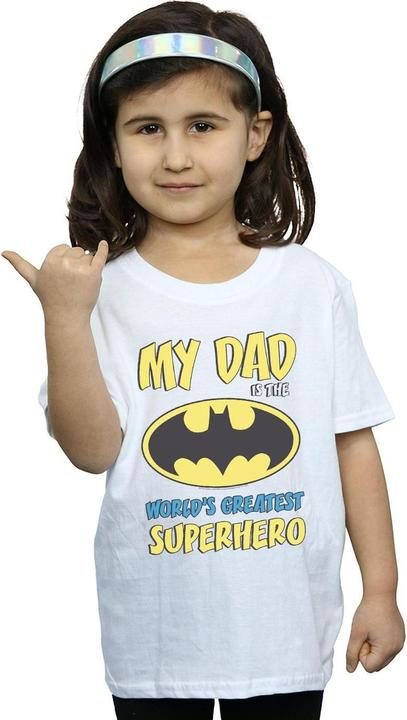 Immagine prodotto Batman World's Greatest Superhero Maglietta Ragazze (128)