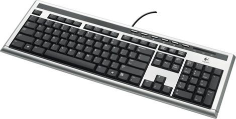 Logitech OEM UltraX Premium Keyboard, CH-Layout (CH, Kabelgebunden)