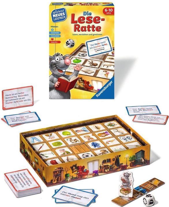 Image du produit Ravensburger Le rat de lecture (Allemand)