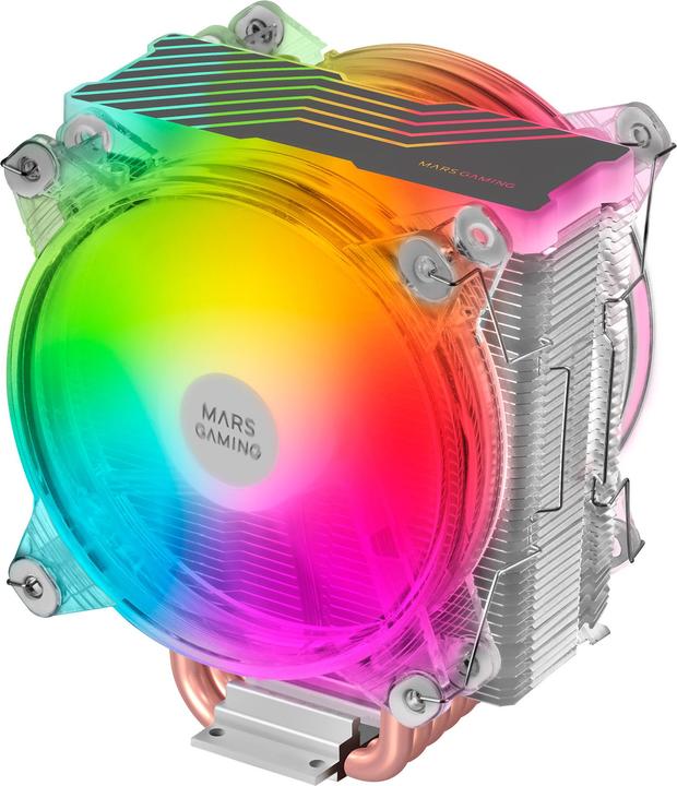 Actual product image Mars Gaming Ventilateur Pour Processeur Mcpu66 RGB (Transparent) (102 mm)