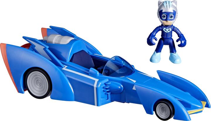 Produktbild PJ Masks Power Heroes Super-Katzenflitzer, Catboys Fahrzeug, Lichter, Geräusche, Vorschulspielzeug f