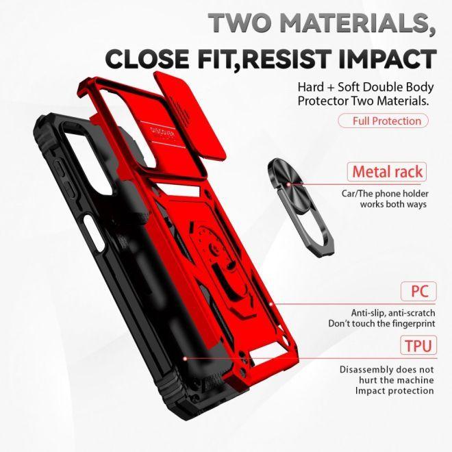 Produktbild MU Classic Kickstand Slide Cam Series (Samsung Galaxy A14 5G, Samsung Galaxy A14)