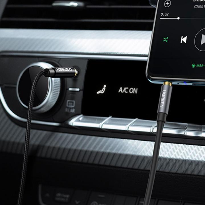 Produktbild Ugreen AV118 AUX jack audio extender 3.5 mm 5m (black) (5 m)