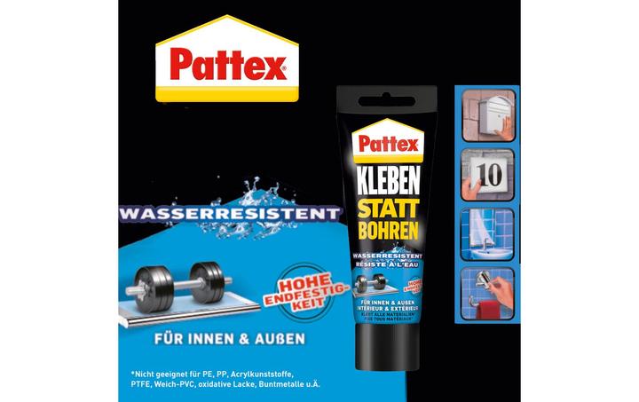 Actual product image Pattex Bonding instead of drilling Water-resistant (340 g)
