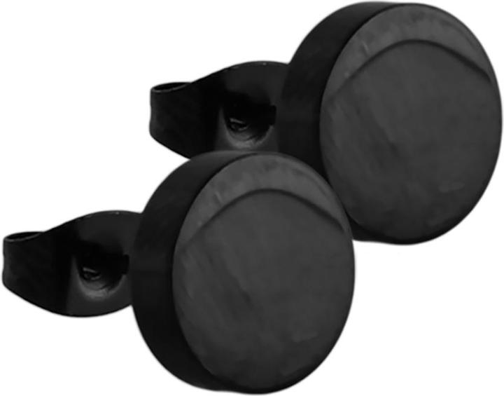 Immagine prodotto Star Piercing Plug falso all'orecchio nero (Acciaio chirurgico 316L, senza ottone)