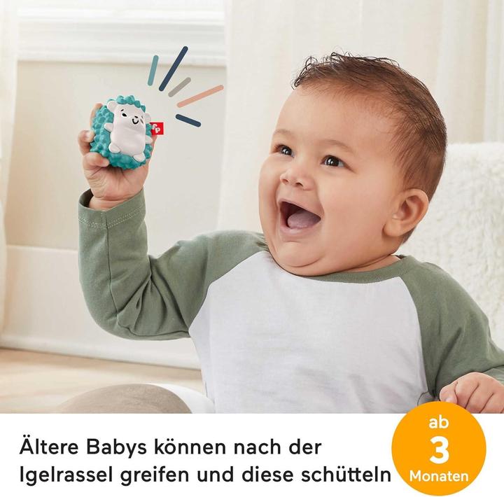 Produktbild Fisher-Price Rehkitz Spielkissen mit Spiegel, Beissring und Igel-Rassel