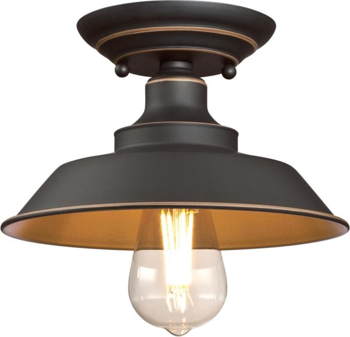 Image du produit Westinghouse Plafonnier Iron Hill bronze huilé (800 lm, E27)