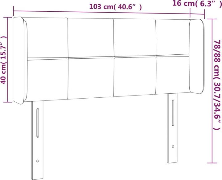 Immagine prodotto VidaXL Rayne (147 x 16 x 128 cm)