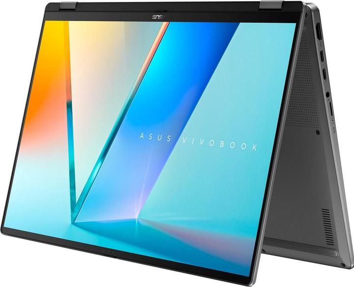 Actual product image ASUS Vivobook 16 Flip (16", Intel Core Ultra 7 256V, 16 GB, 1000 GB, DE)