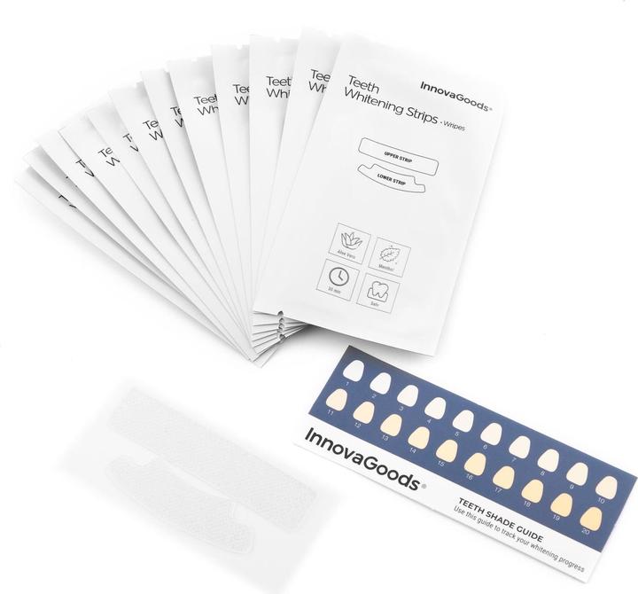 Produktbild InnovaGoods Zahnaufhellungsstreifen Wripes (Strips)