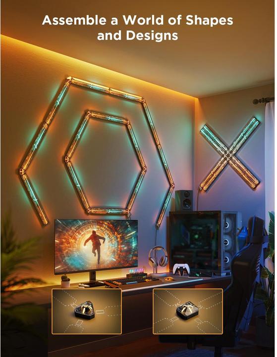 Actual product image Govee Gaming Wall Light