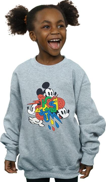 Immagine prodotto Disney Mickey Mouse Vintage Arrows Felpa Ragazze (152, 158)