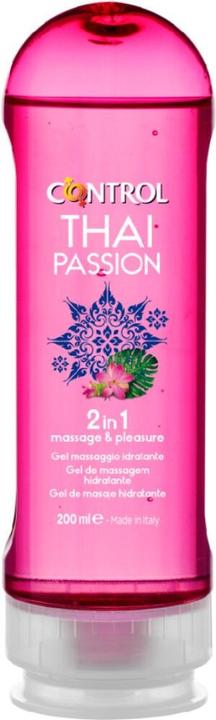 Productafbeelding Control 2-in-1 "Thai Passion" glijmiddel en massagegel met exotische geur, 200ml (200 ml)