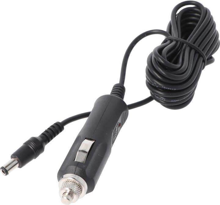 Image du produit AccuCell 12V Cordon de charge voiture 12-24 volts uniquement pour chargeur de batterie HBC FUB3, FUB5, FUB10