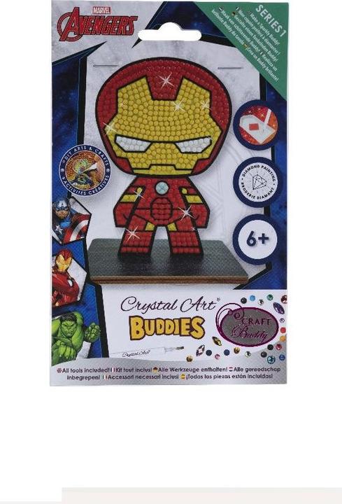 Produktbild Craft Buddy Ironman, Crystal Art Figur ca. 11x8cm