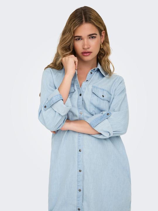 Image du produit Only ONLSILLE Kurzes Kleid Jeanskleid (S)