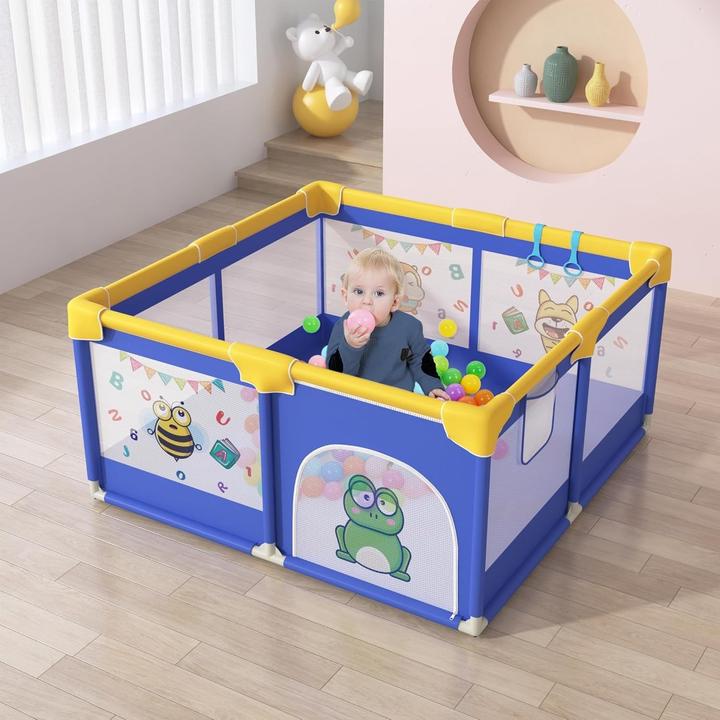 Produktbild Milkii Laufstall + Aufbewahrungstasche + Bälle (120 cm, 127 cm)