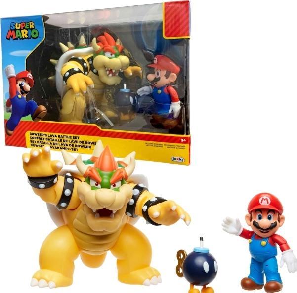 Produktbild Jakks Pacific World of Nintendo: Mario vs. Bowser Lava Battle