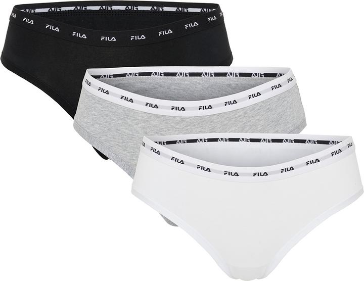 Produktbild FILA Woman String Elastic With Logo Pack Of 3 Pieces In (M, 3er Pack)