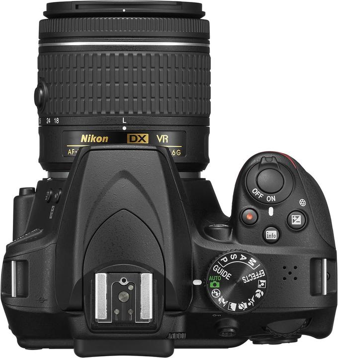 Actual product image Nikon D3400 Kit incl. bag & 8GB SD card (24.20 Mpx, APS-C / DX)