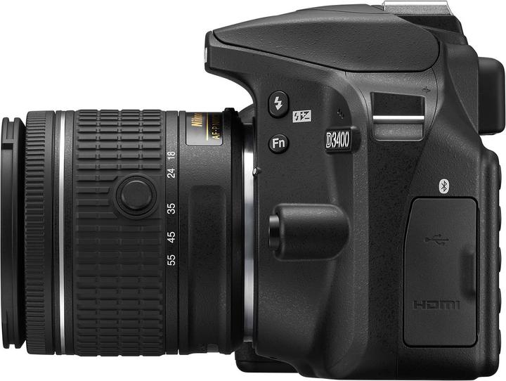 Actual product image Nikon D3400 Kit incl. bag & 8GB SD card (24.20 Mpx, APS-C / DX)