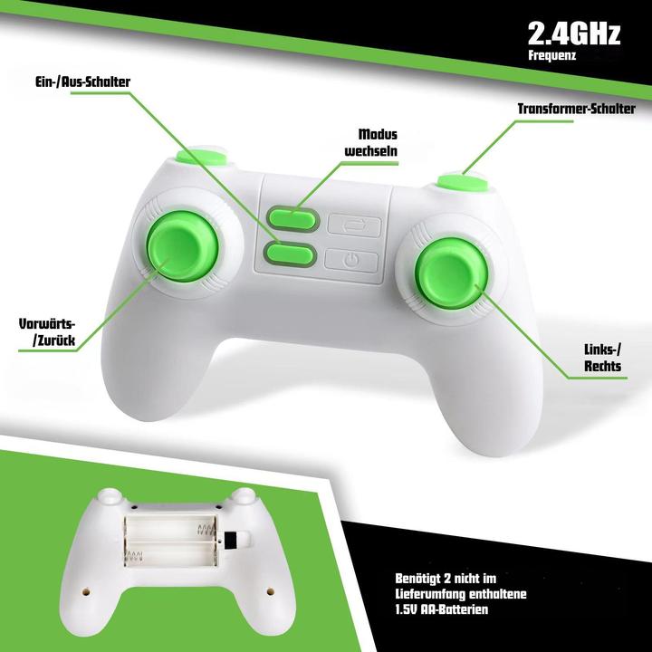 Produktbild Hermex RC Stunt Car Ferngesteuertes Auto Stunt-Auto Rennauto Spielzeugauto