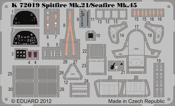 Produktbild MPM Spitfire Mk.21/Seafire Mk.45