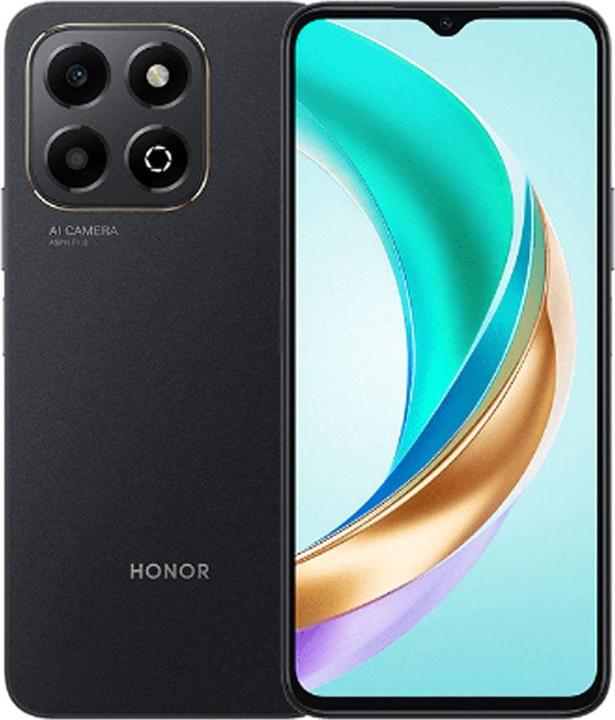 Actual product image Honor X6b (128 GB, Midnight Black, 6.56", Dual SIM, 50 Mpx, 4G)