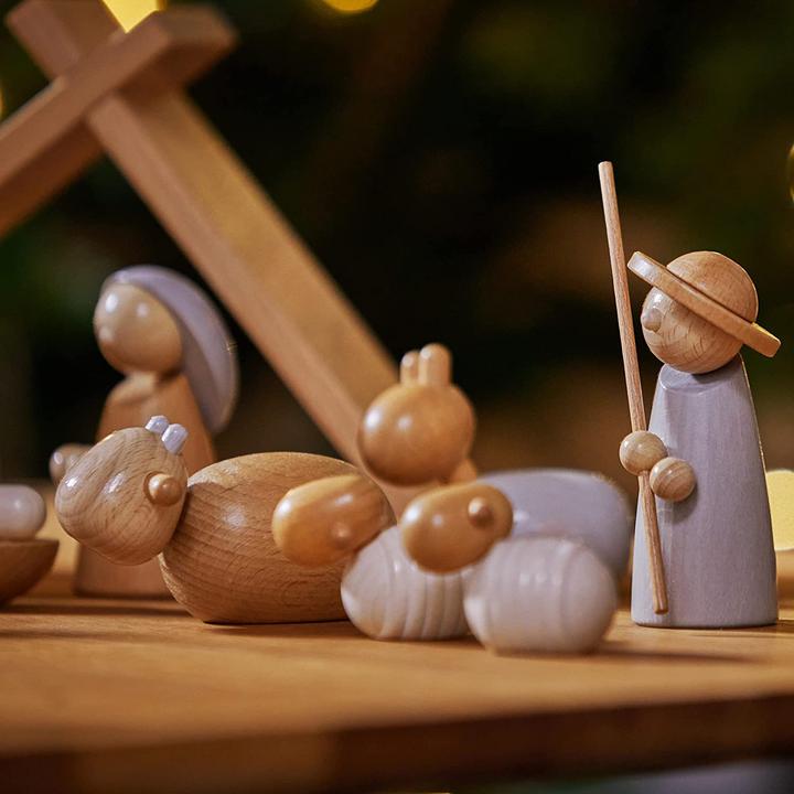 Actual product image Haba Christmas crib